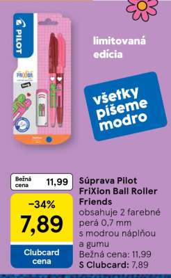Súprava Pilot FriXion Ball Roller Friends