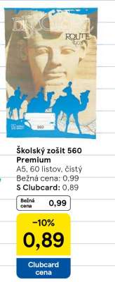Školský zošit 560 Premium