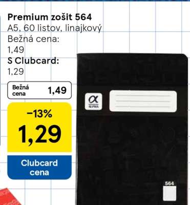 Premium zošit 564