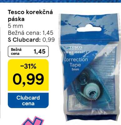 Tesco korekční páska