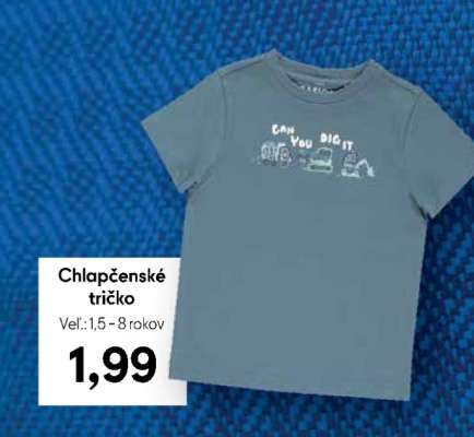 Chlapčenské tričko