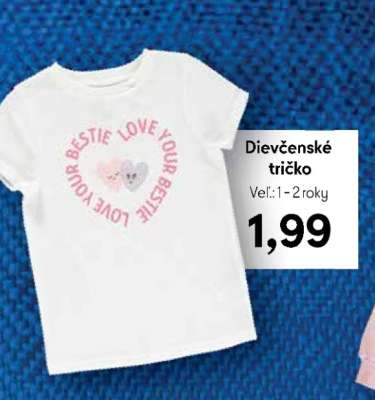 Dievčenské tričko