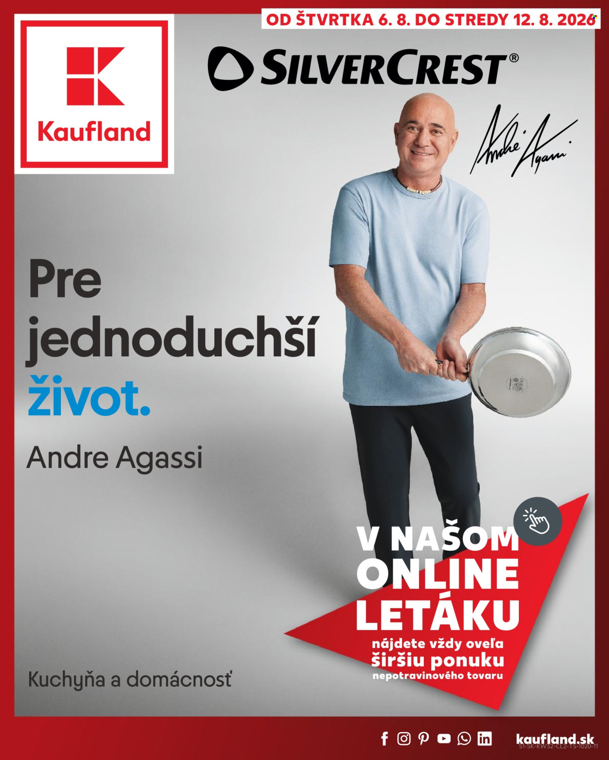 Leták Kaufland - 6.8.2026 - 12.8.2026. Strana 1