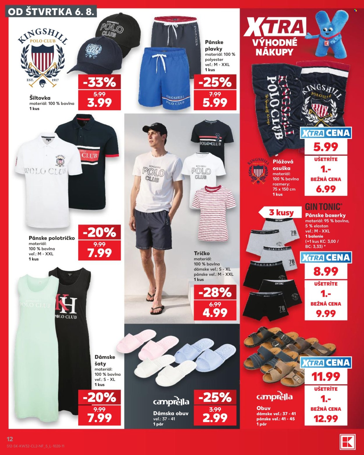 Leták Kaufland - 6.8.2026 - 12.8.2026. Strana 12