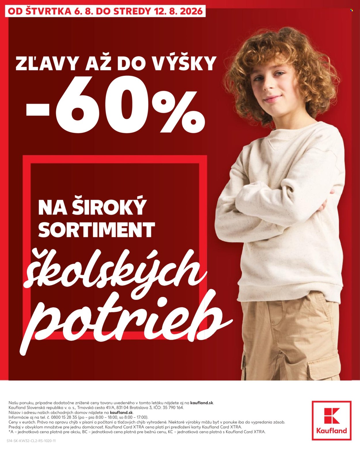 Leták Kaufland - 6.8.2026 - 12.8.2026. Strana 14