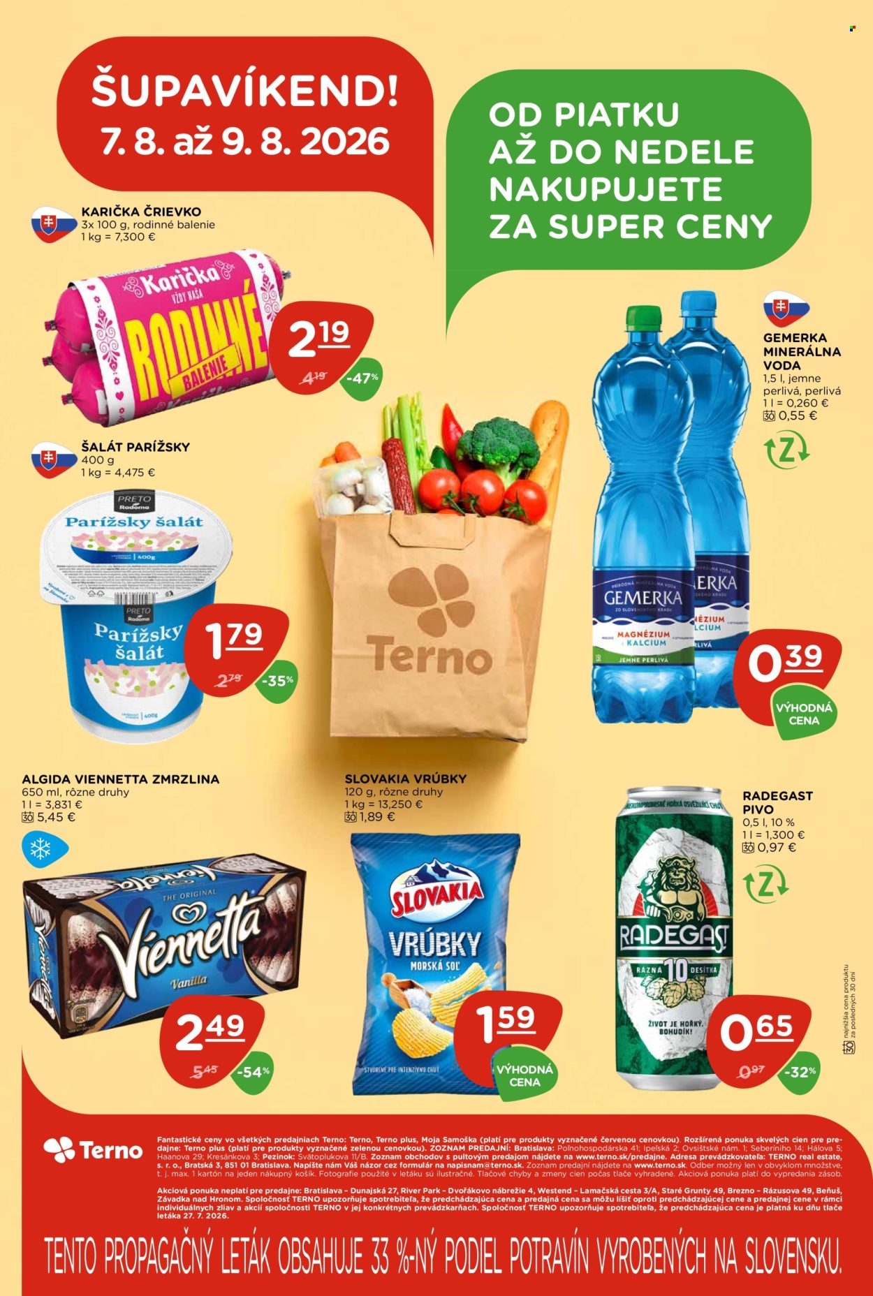 Leták Terno - 6.8.2026 - 12.8.2026. Strana 28