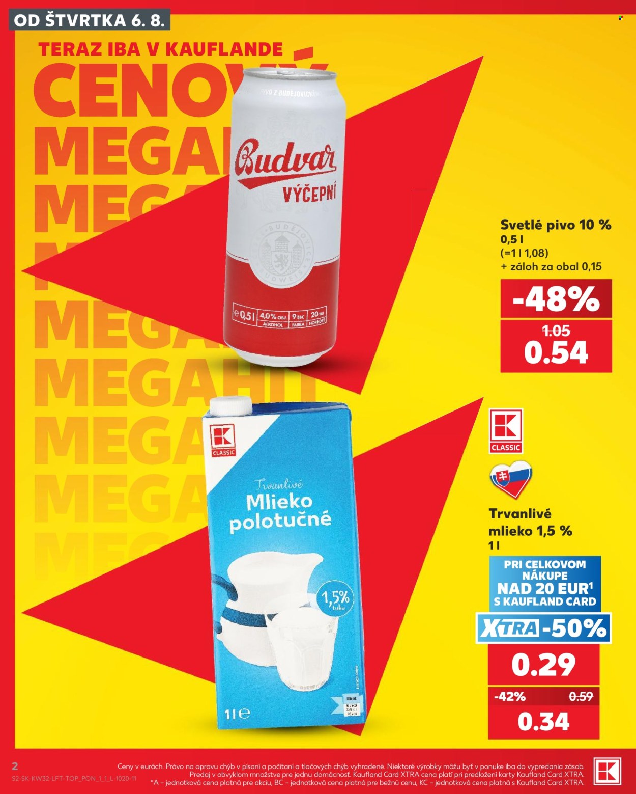 Leták Kaufland - 6.8.2026 - 12.8.2026. Strana 2