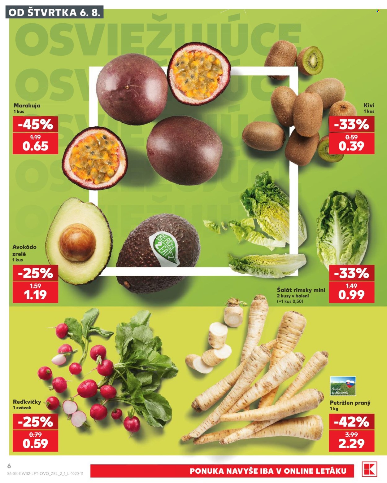 Leták Kaufland - 6.8.2026 - 12.8.2026. Strana 6