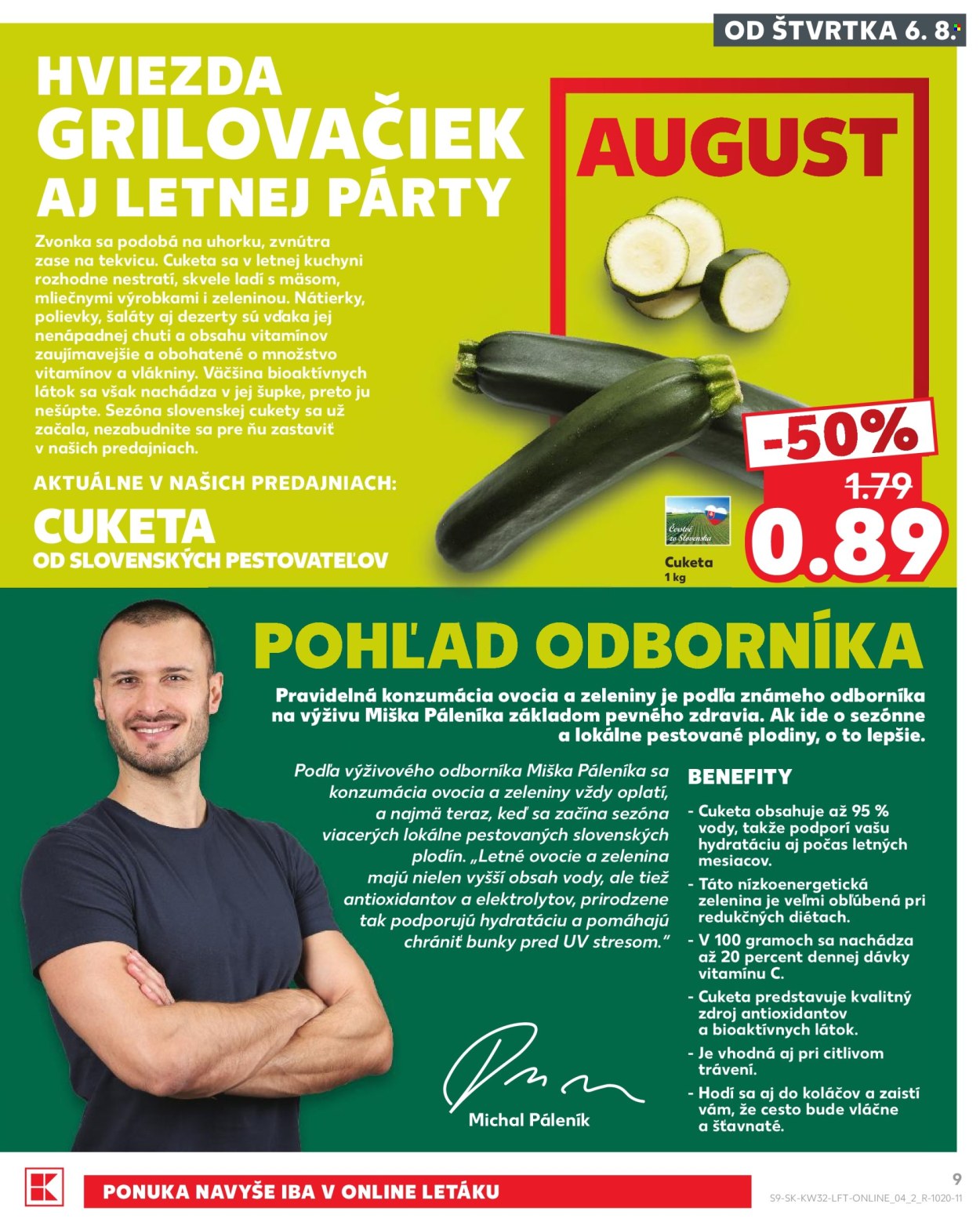 Leták Kaufland - 6.8.2026 - 12.8.2026. Strana 9