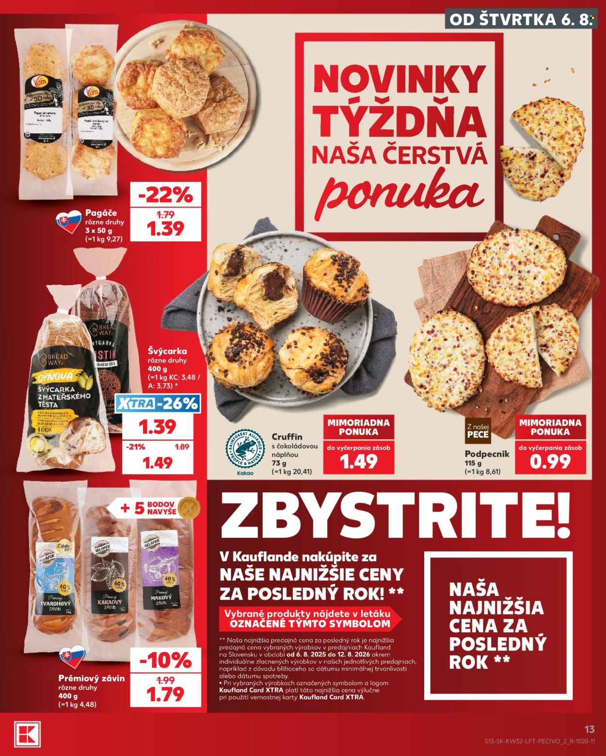 Leták Kaufland - 6.8.2026 - 12.8.2026. Strana 13