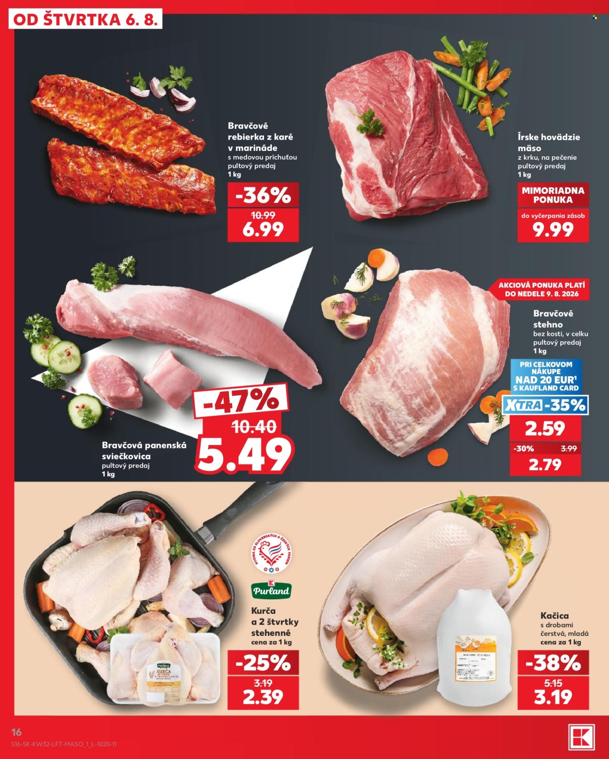Leták Kaufland - 6.8.2026 - 12.8.2026. Strana 16