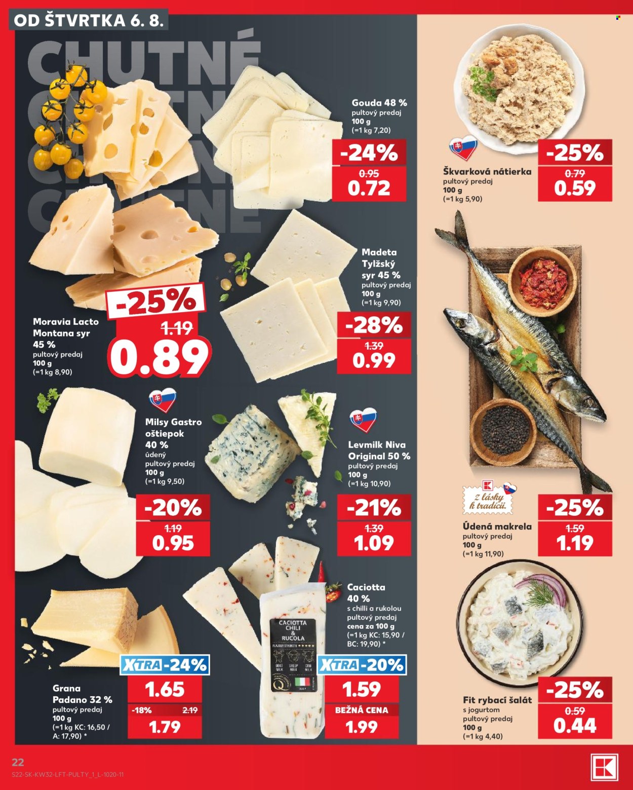 Leták Kaufland - 6.8.2026 - 12.8.2026. Strana 22