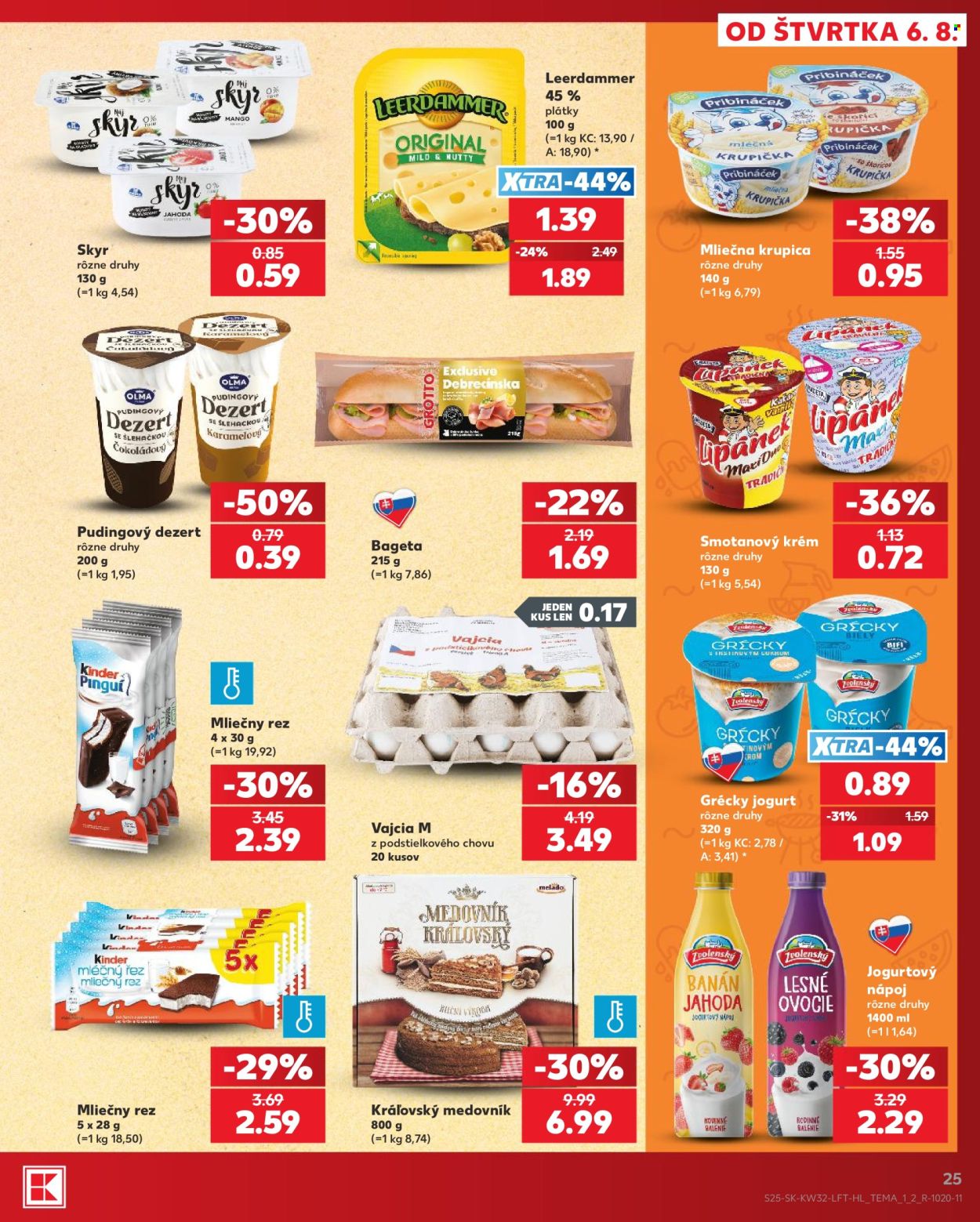 Leták Kaufland - 6.8.2026 - 12.8.2026. Strana 25