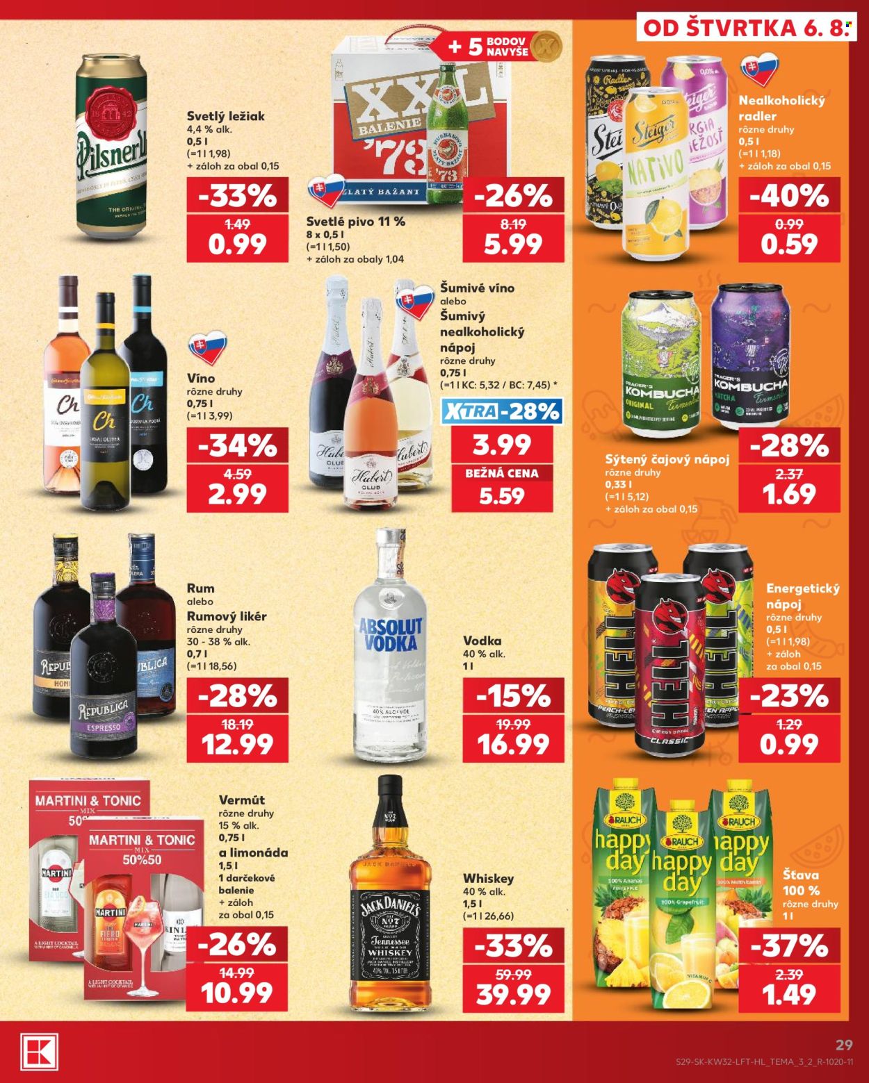 Leták Kaufland - 6.8.2026 - 12.8.2026. Strana 29