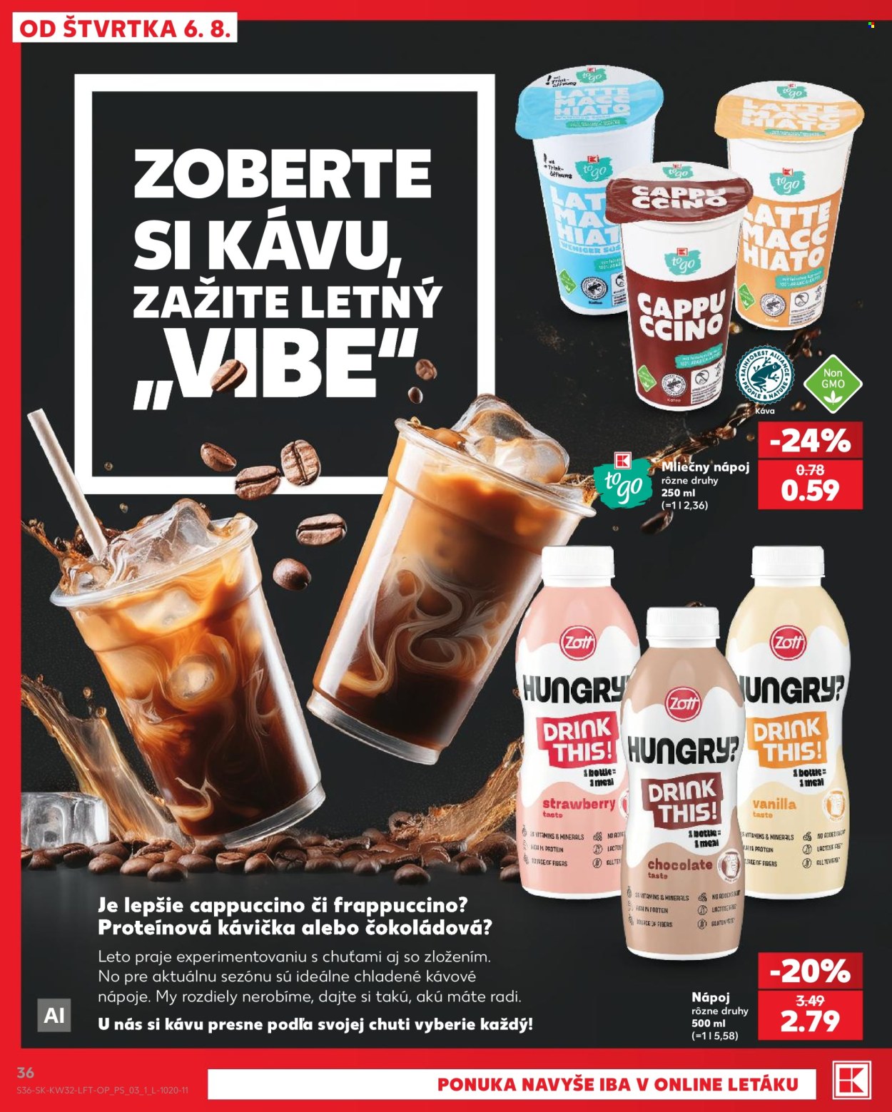 Leták Kaufland - 6.8.2026 - 12.8.2026. Strana 36