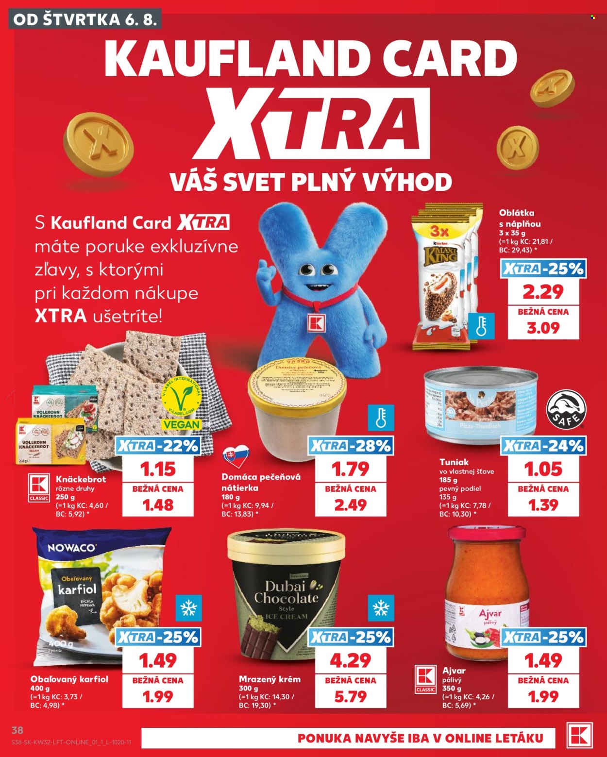 Leták Kaufland - 6.8.2026 - 12.8.2026. Strana 38