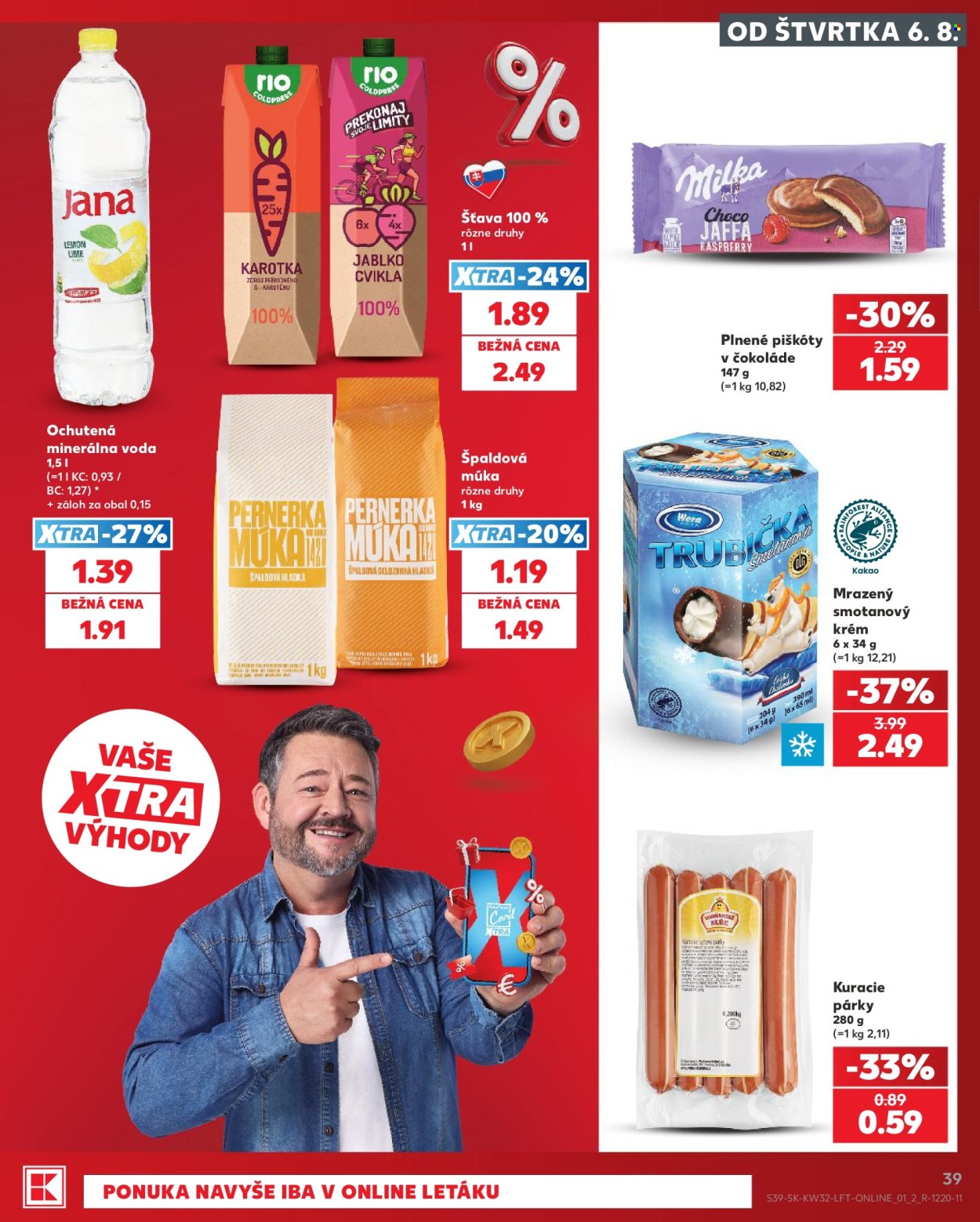 Leták Kaufland - 6.8.2026 - 12.8.2026. Strana 39