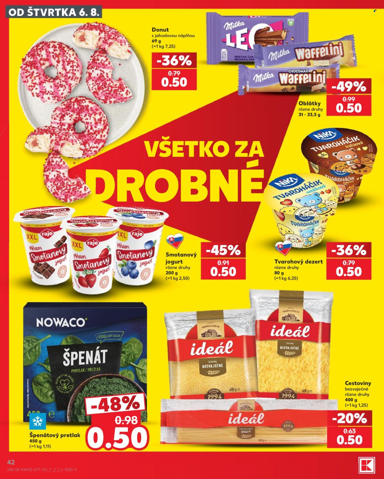 Leták Kaufland - 6.8.2026 - 12.8.2026. Strana 42