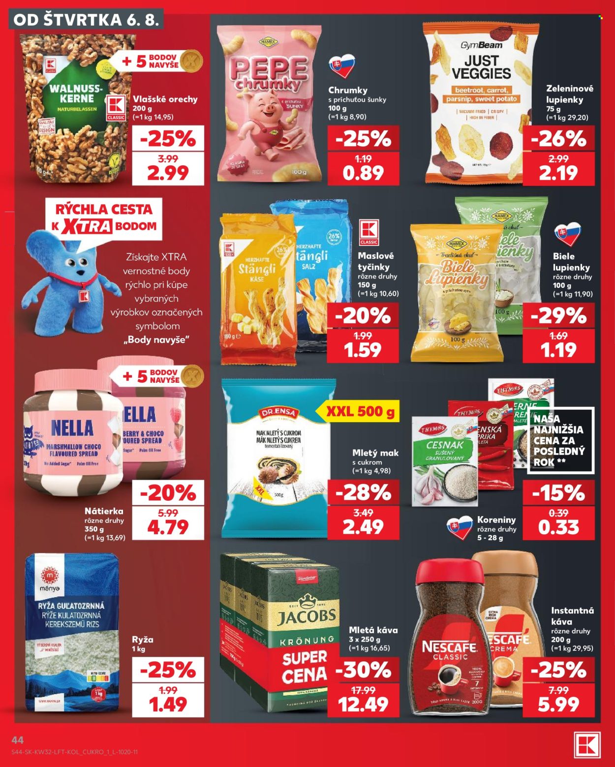 Leták Kaufland - 6.8.2026 - 12.8.2026. Strana 44
