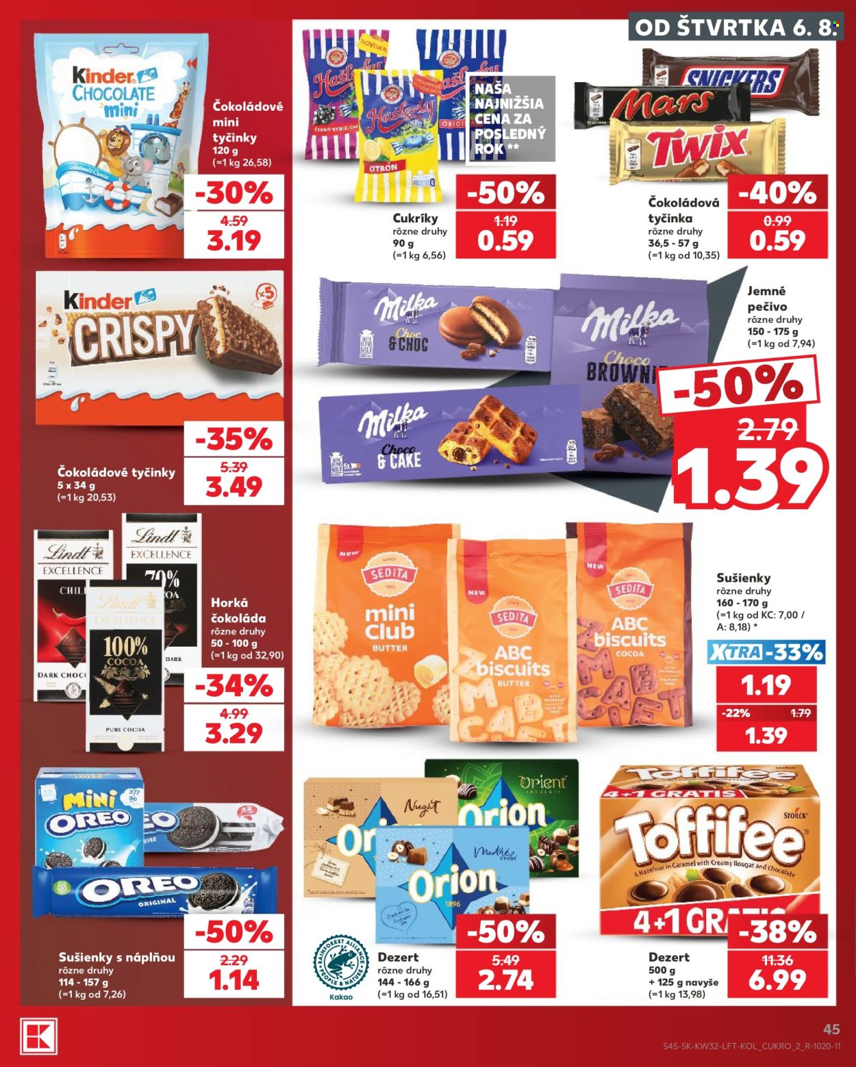 Leták Kaufland - 6.8.2026 - 12.8.2026. Strana 45