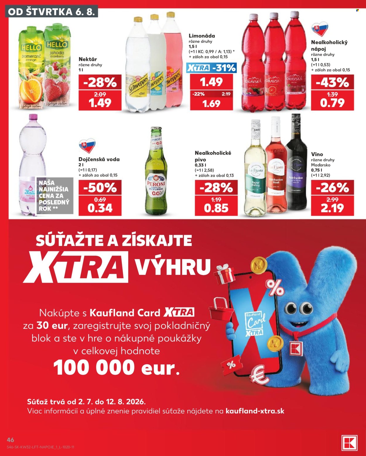 Leták Kaufland - 6.8.2026 - 12.8.2026. Strana 46
