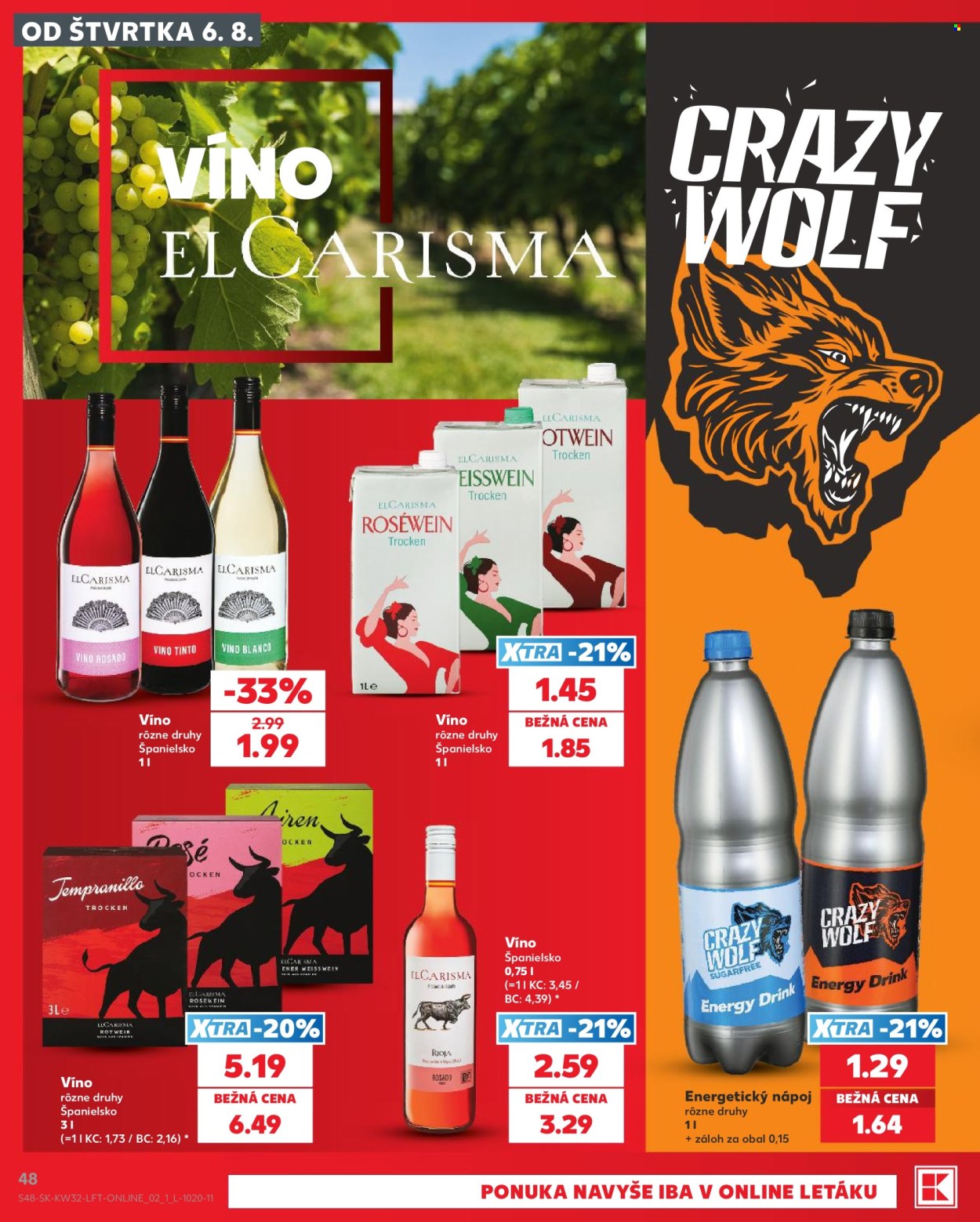 Leták Kaufland - 6.8.2026 - 12.8.2026. Strana 48