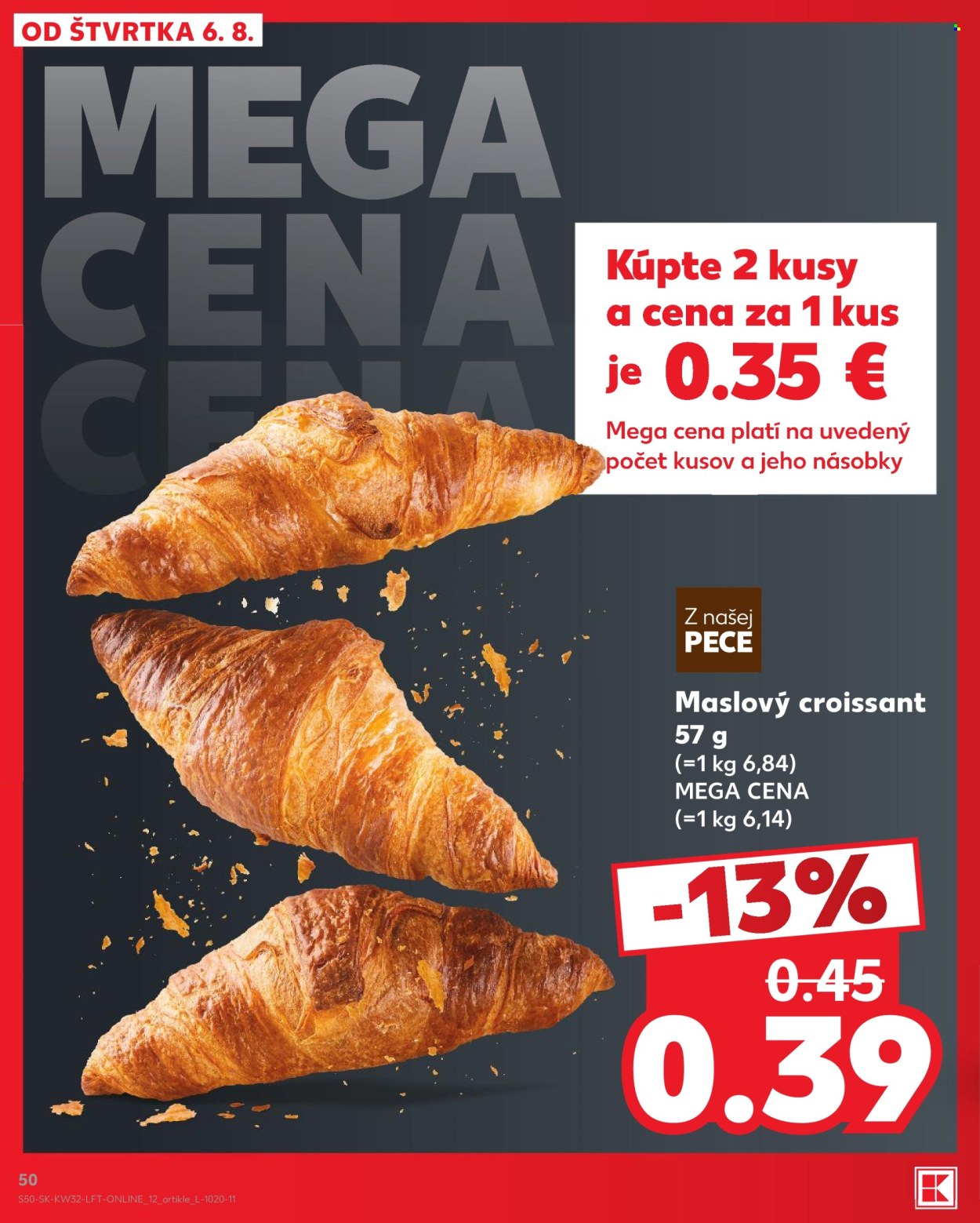 Leták Kaufland - 6.8.2026 - 12.8.2026. Strana 50