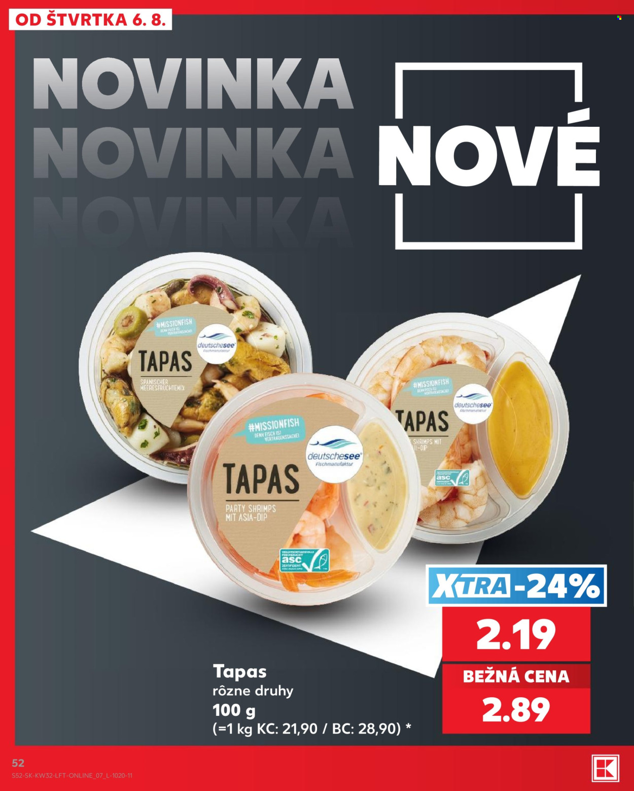 Leták Kaufland - 6.8.2026 - 12.8.2026. Strana 52