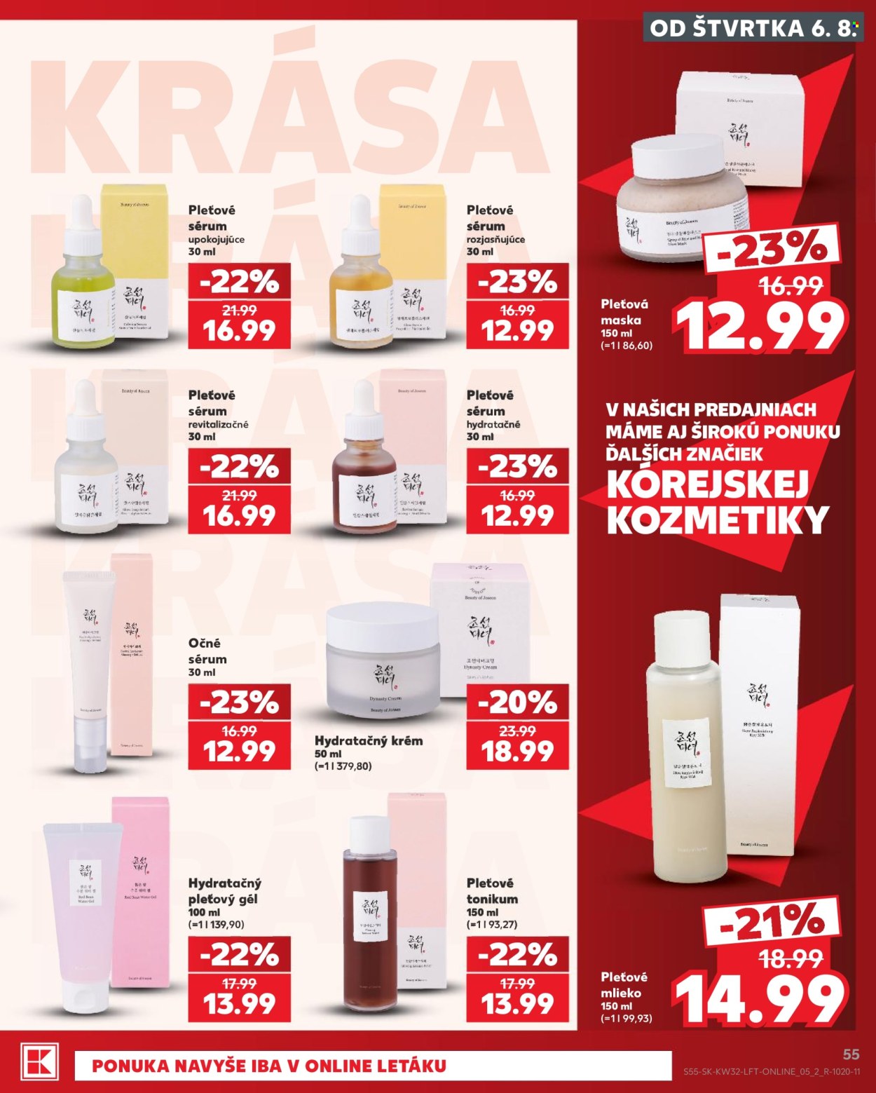 Leták Kaufland - 6.8.2026 - 12.8.2026. Strana 55