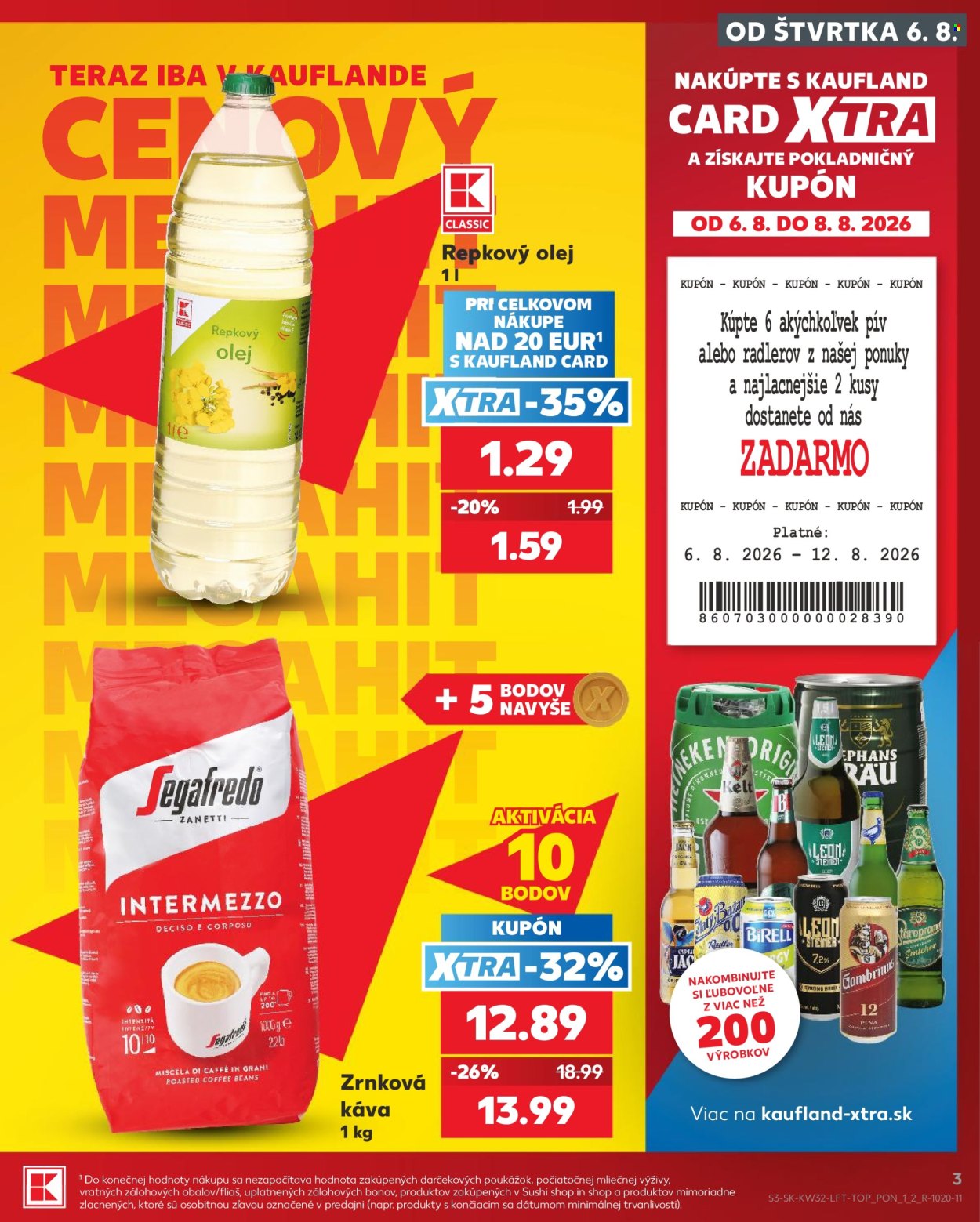 Leták Kaufland - 6.8.2026 - 12.8.2026. Strana 3