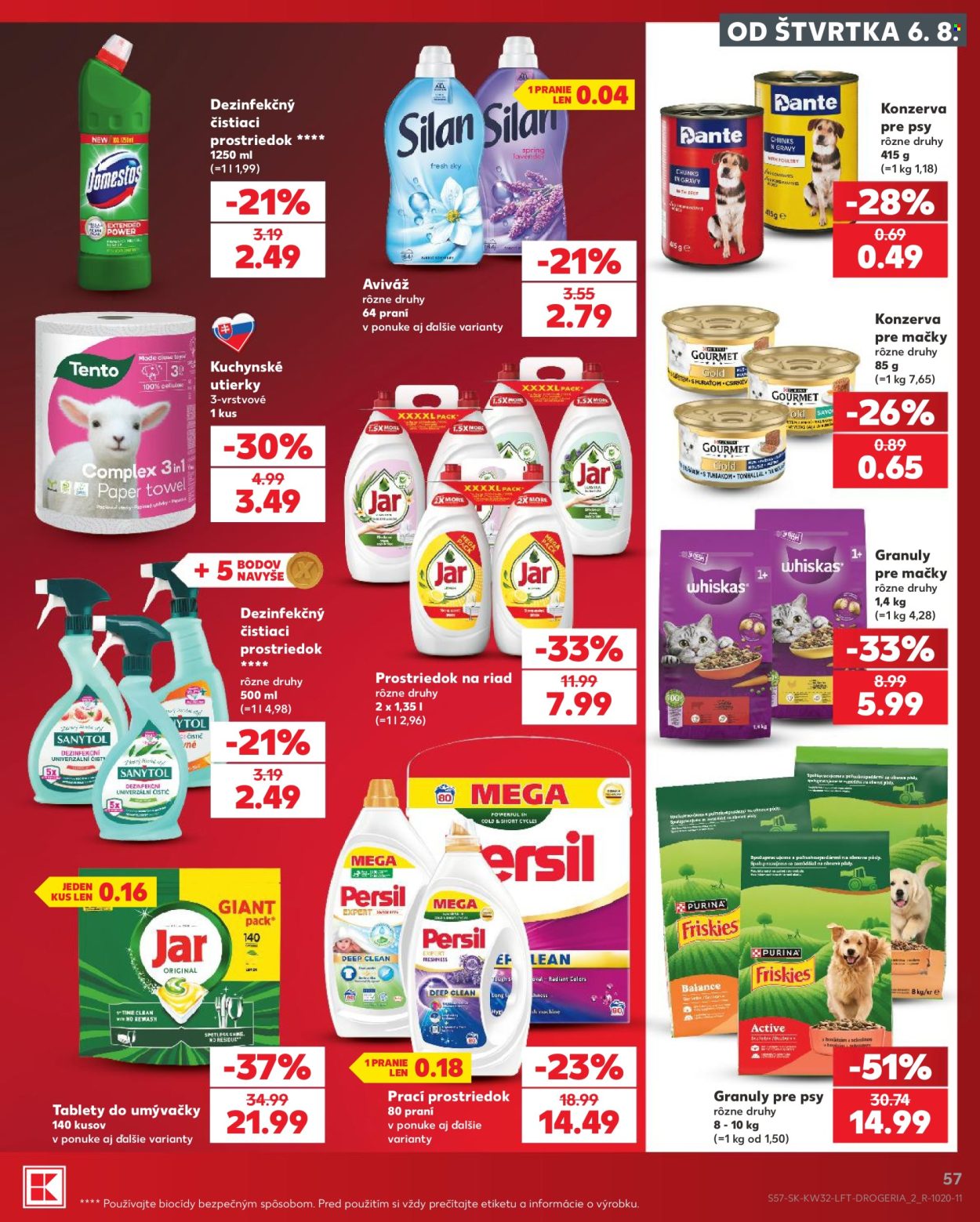 Leták Kaufland - 6.8.2026 - 12.8.2026. Strana 57
