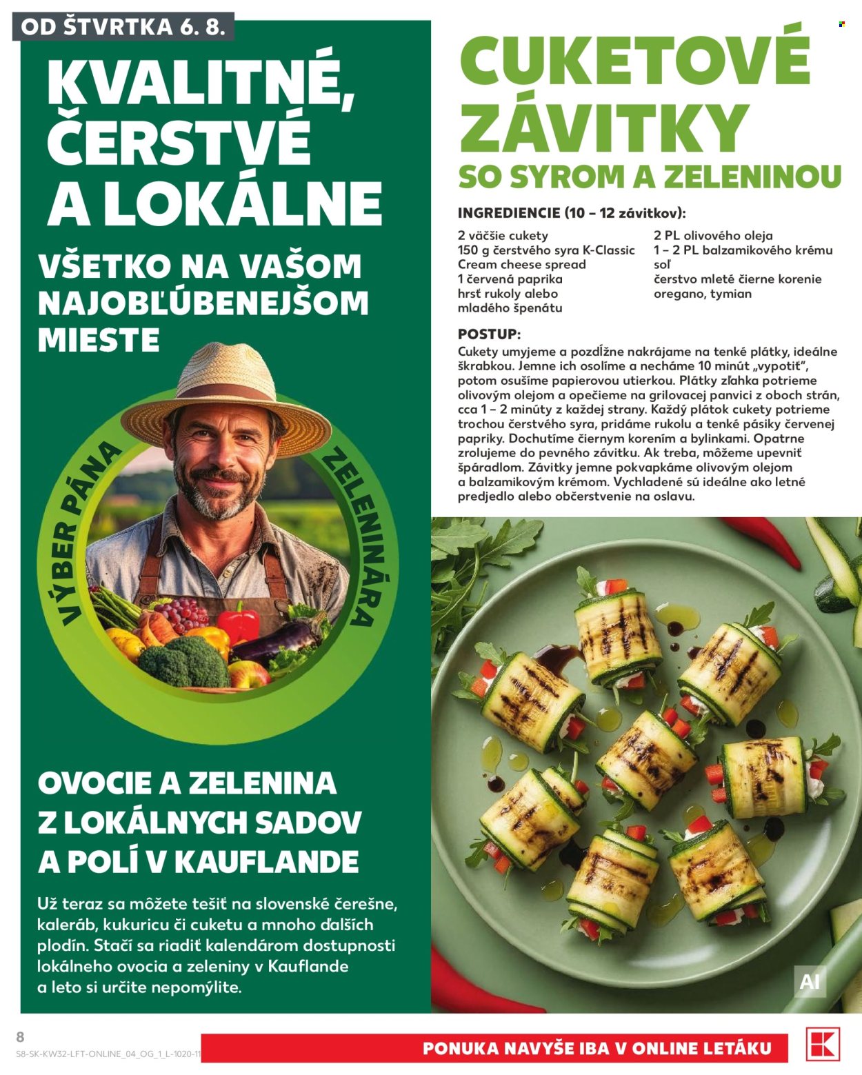 Leták Kaufland - 6.8.2026 - 12.8.2026. Strana 8