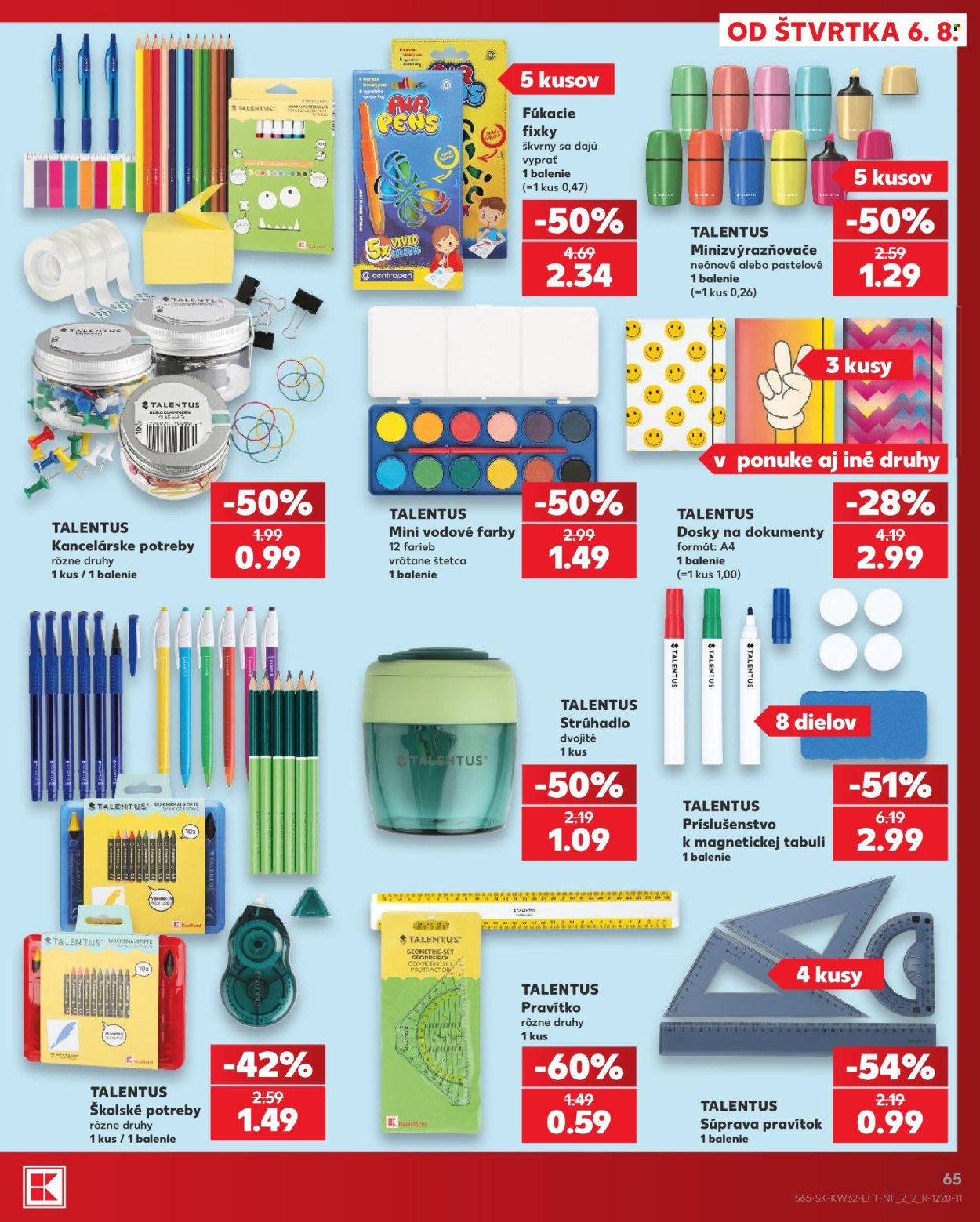 Leták Kaufland - 6.8.2026 - 12.8.2026. Strana 65
