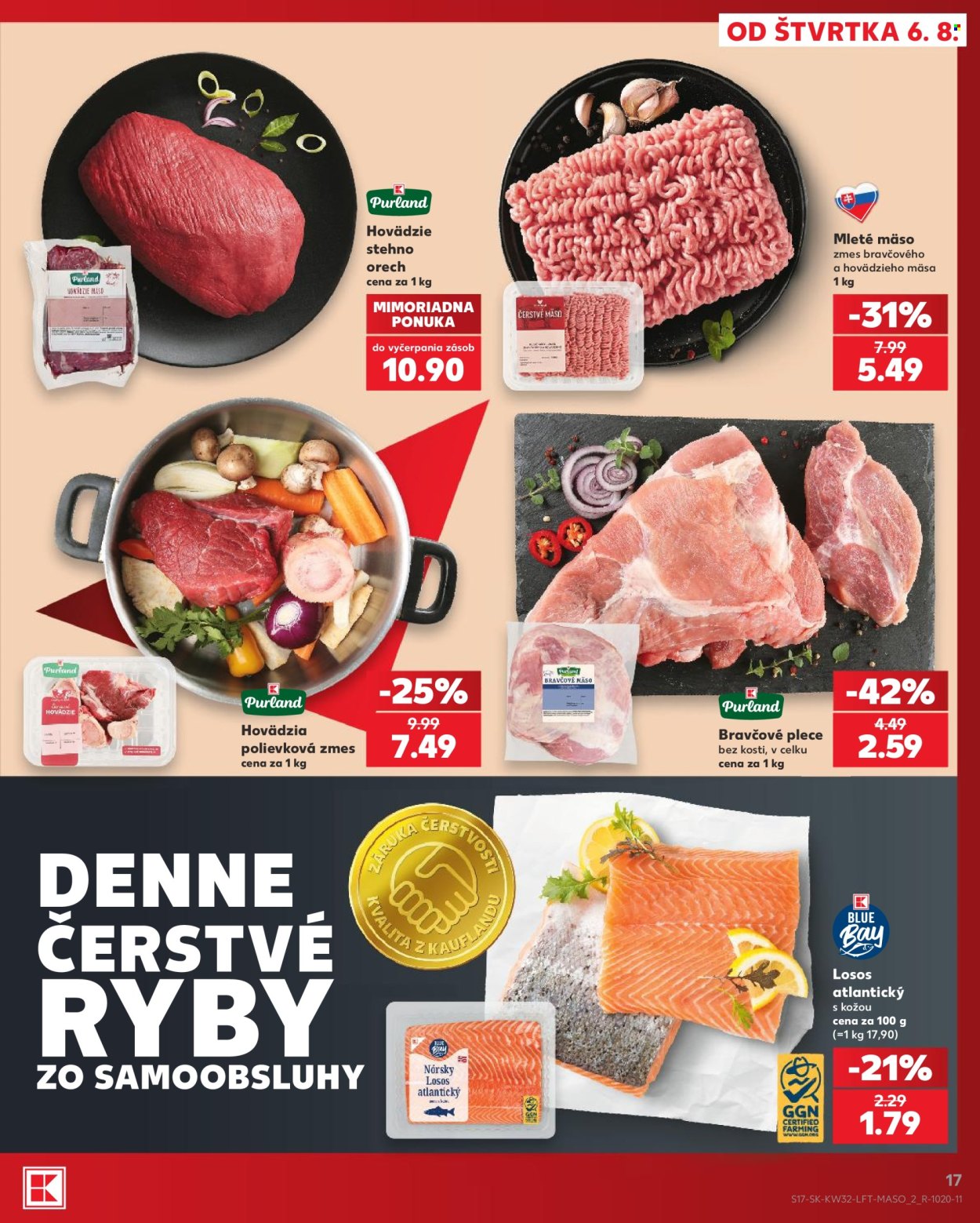 Leták Kaufland - 6.8.2026 - 12.8.2026. Strana 17