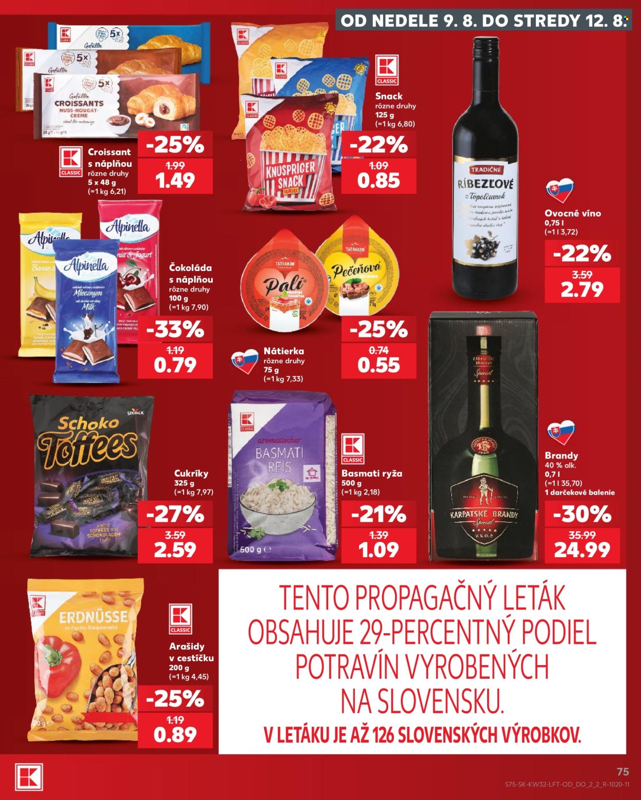 Leták Kaufland - 6.8.2026 - 12.8.2026. Strana 75