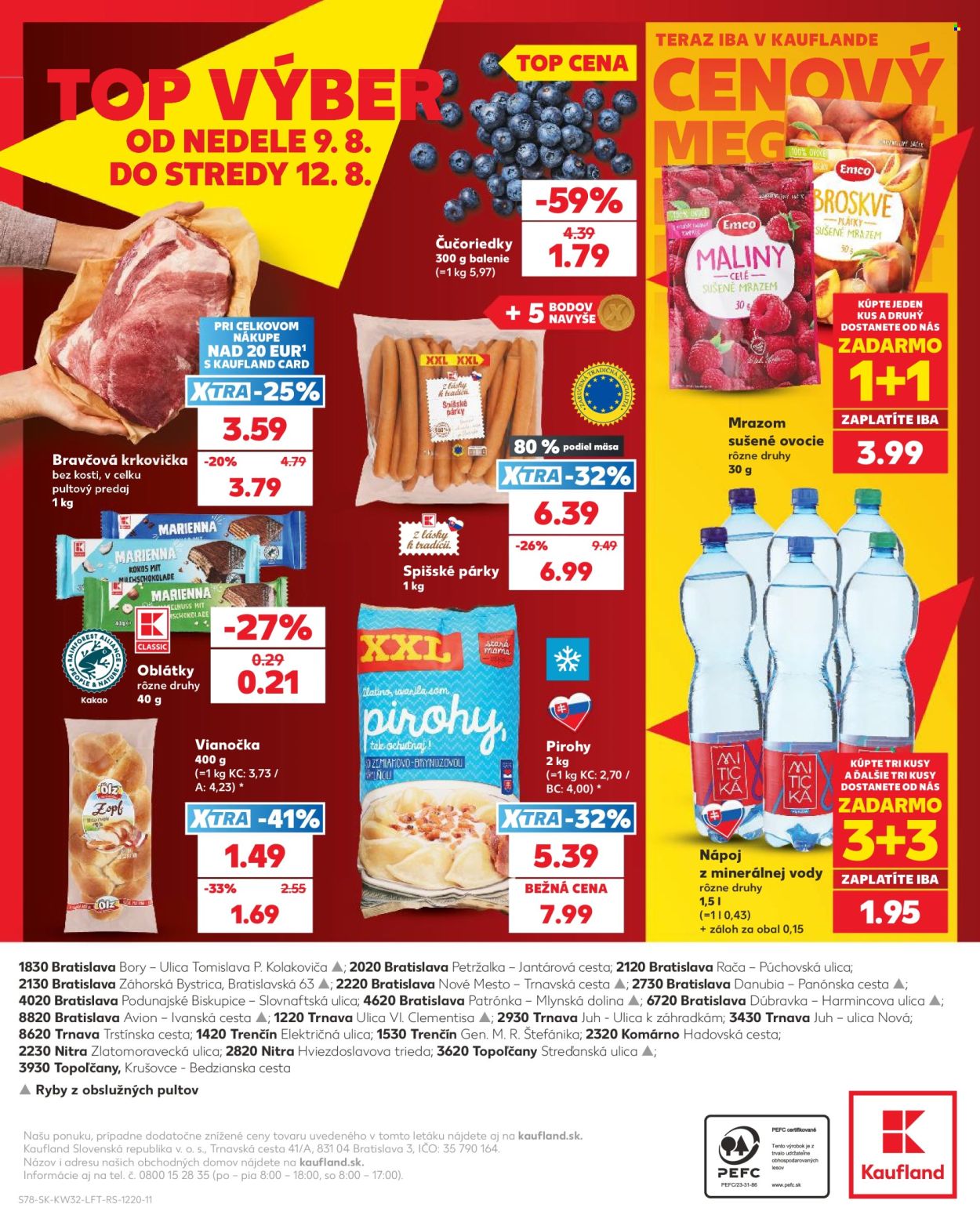 Leták Kaufland - 6.8.2026 - 12.8.2026. Strana 78