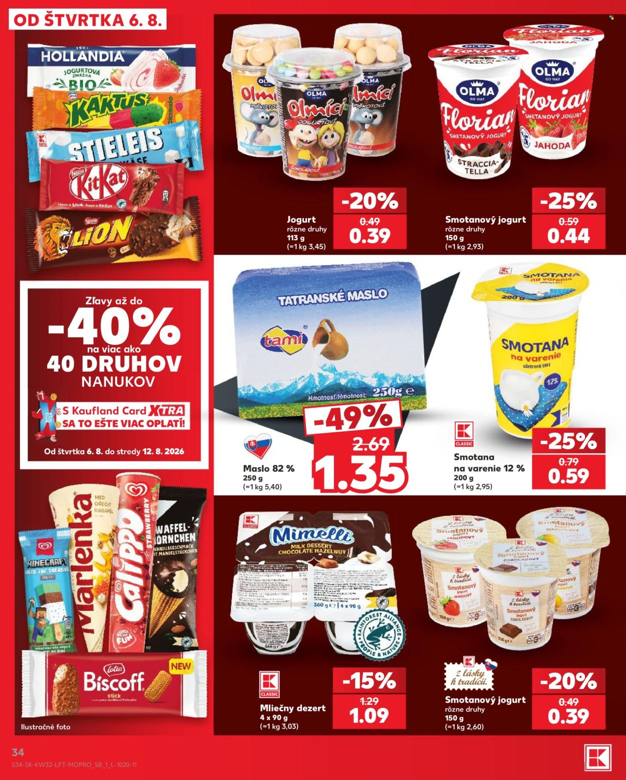 Leták Kaufland - 6.8.2026 - 12.8.2026. Strana 34
