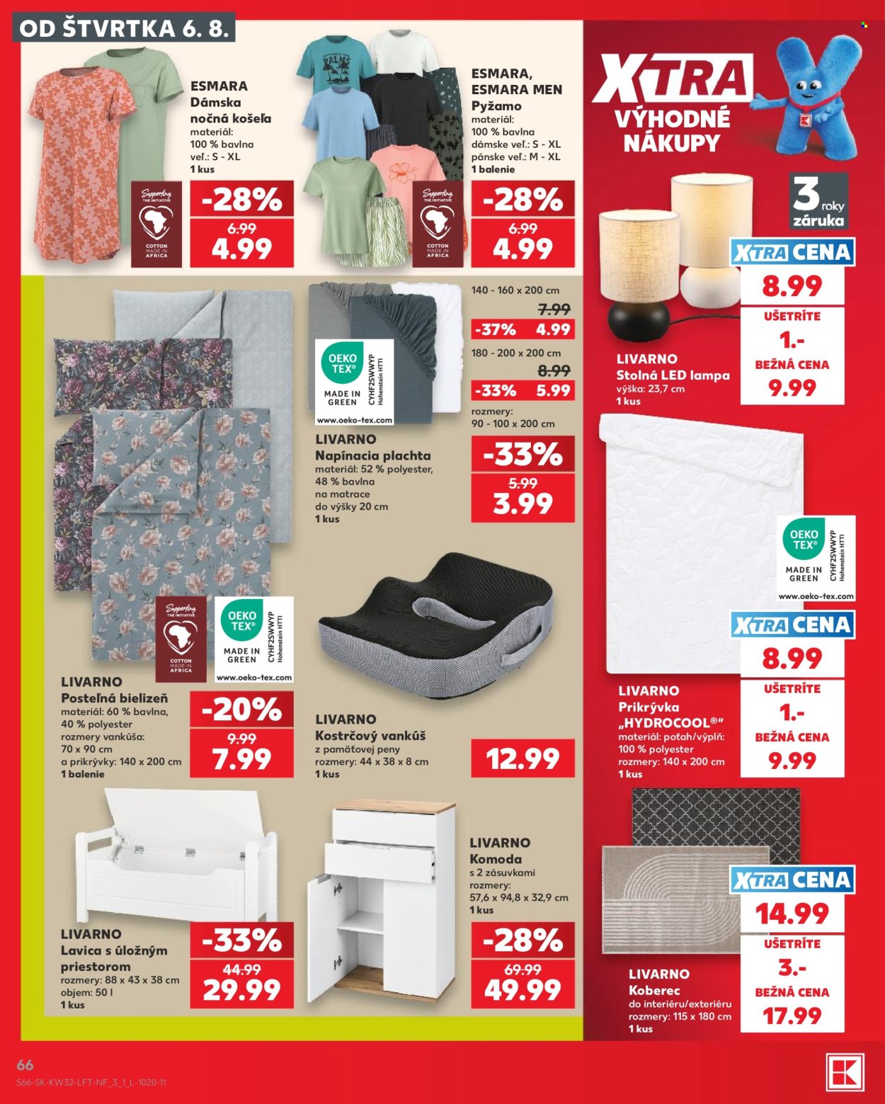 Leták Kaufland - 6.8.2026 - 12.8.2026. Strana 66