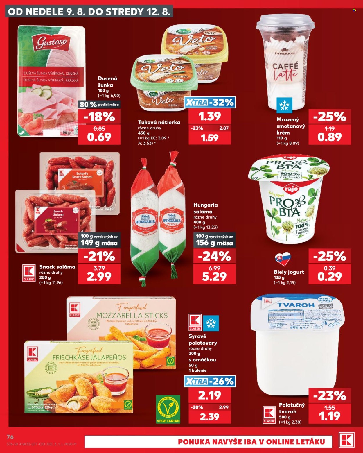 Leták Kaufland - 6.8.2026 - 12.8.2026. Strana 76