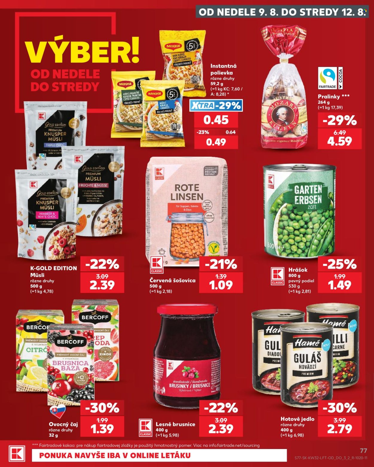Leták Kaufland - 6.8.2026 - 12.8.2026. Strana 77
