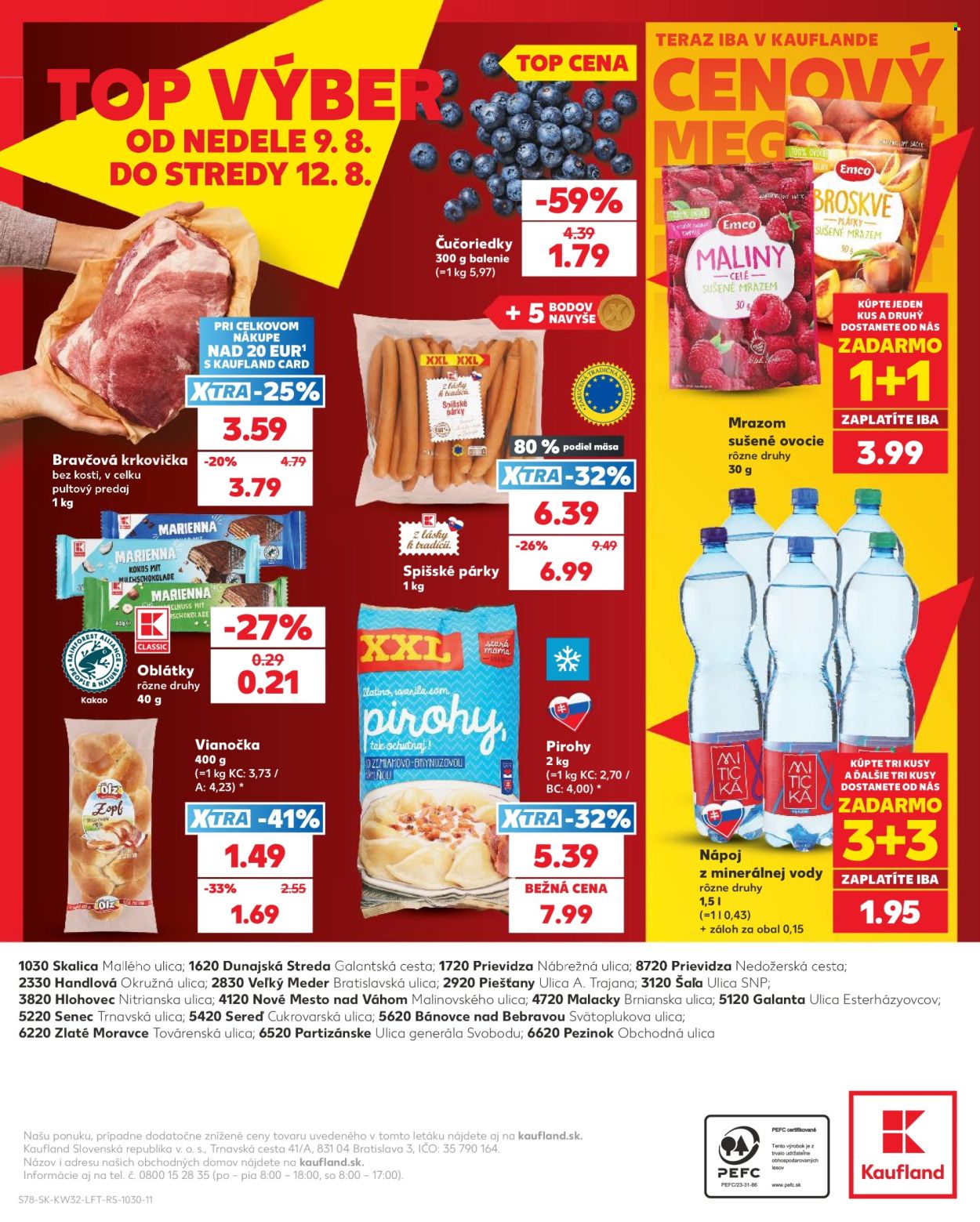 Leták Kaufland - 6.8.2026 - 12.8.2026. Strana 78