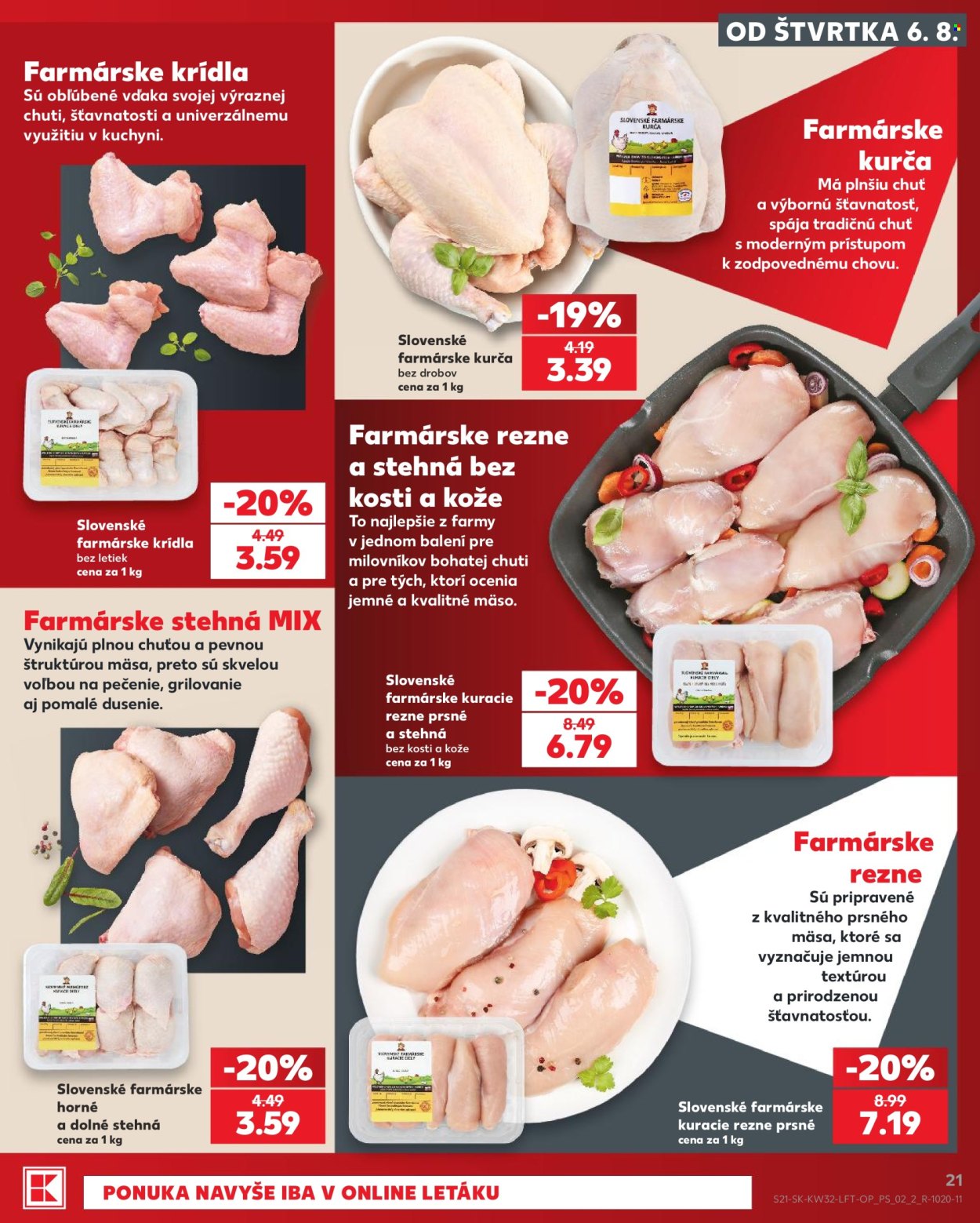 Leták Kaufland - 6.8.2026 - 12.8.2026. Strana 21