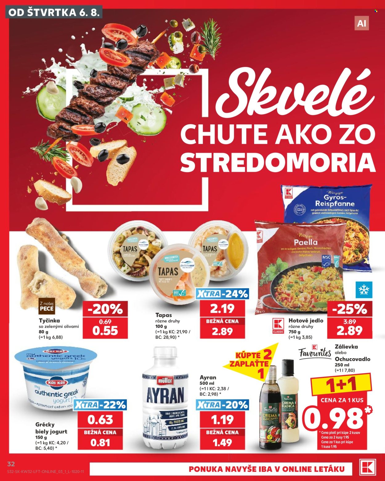 Leták Kaufland - 6.8.2026 - 12.8.2026. Strana 32