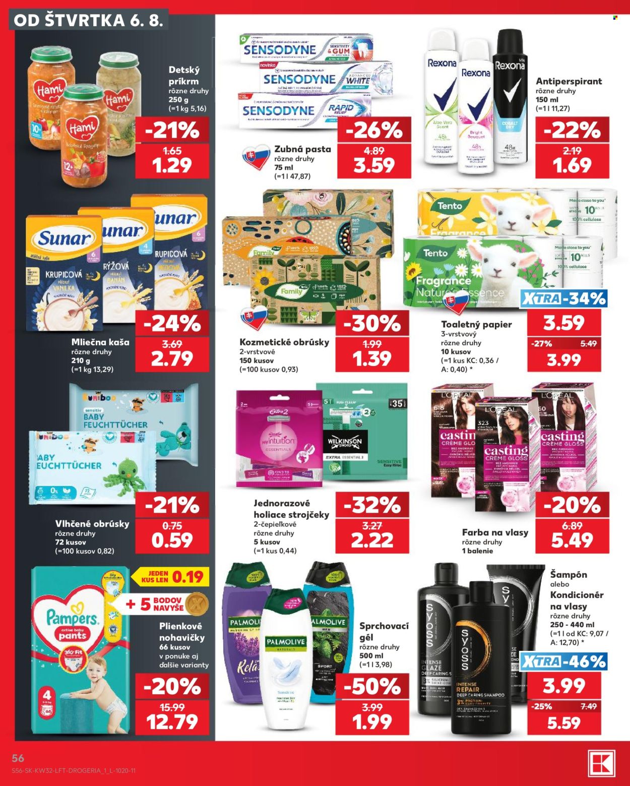 Leták Kaufland - 6.8.2026 - 12.8.2026. Strana 56