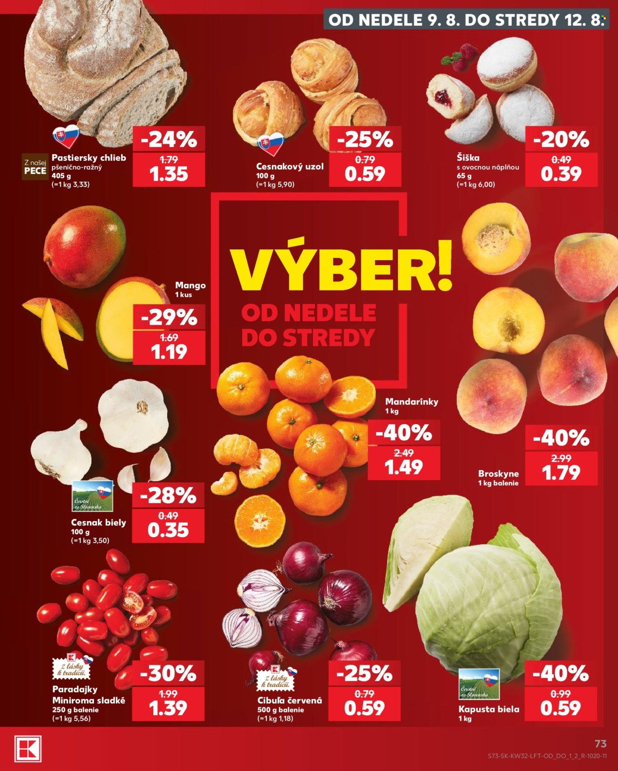 Leták Kaufland - 6.8.2026 - 12.8.2026. Strana 73