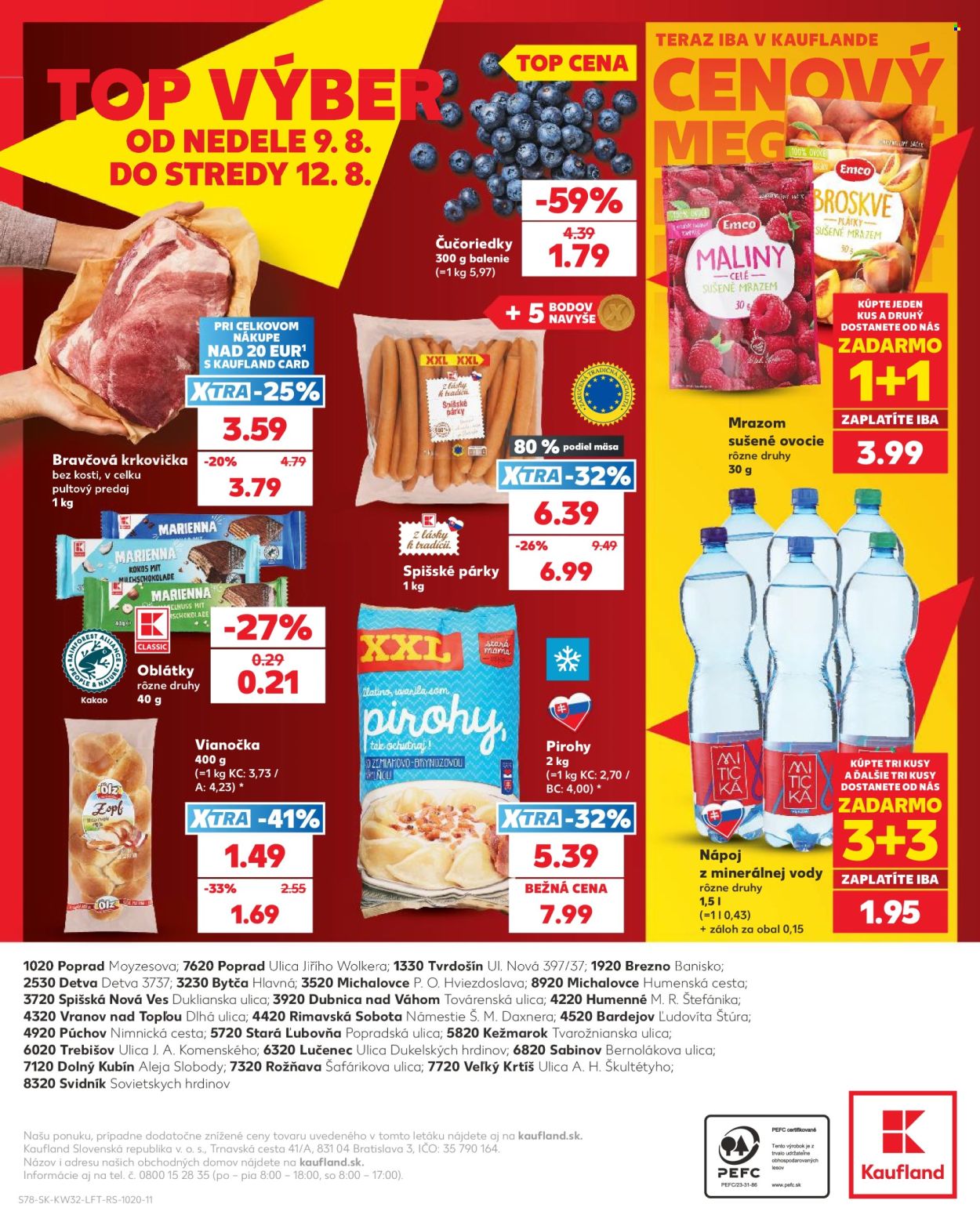 Leták Kaufland - 6.8.2026 - 12.8.2026. Strana 78