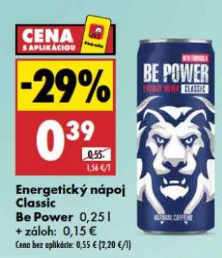 Energetický nápoj Classic Be Power