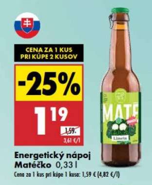 Energetický nápoj Matéčko