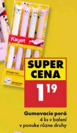 Gumovacie perá