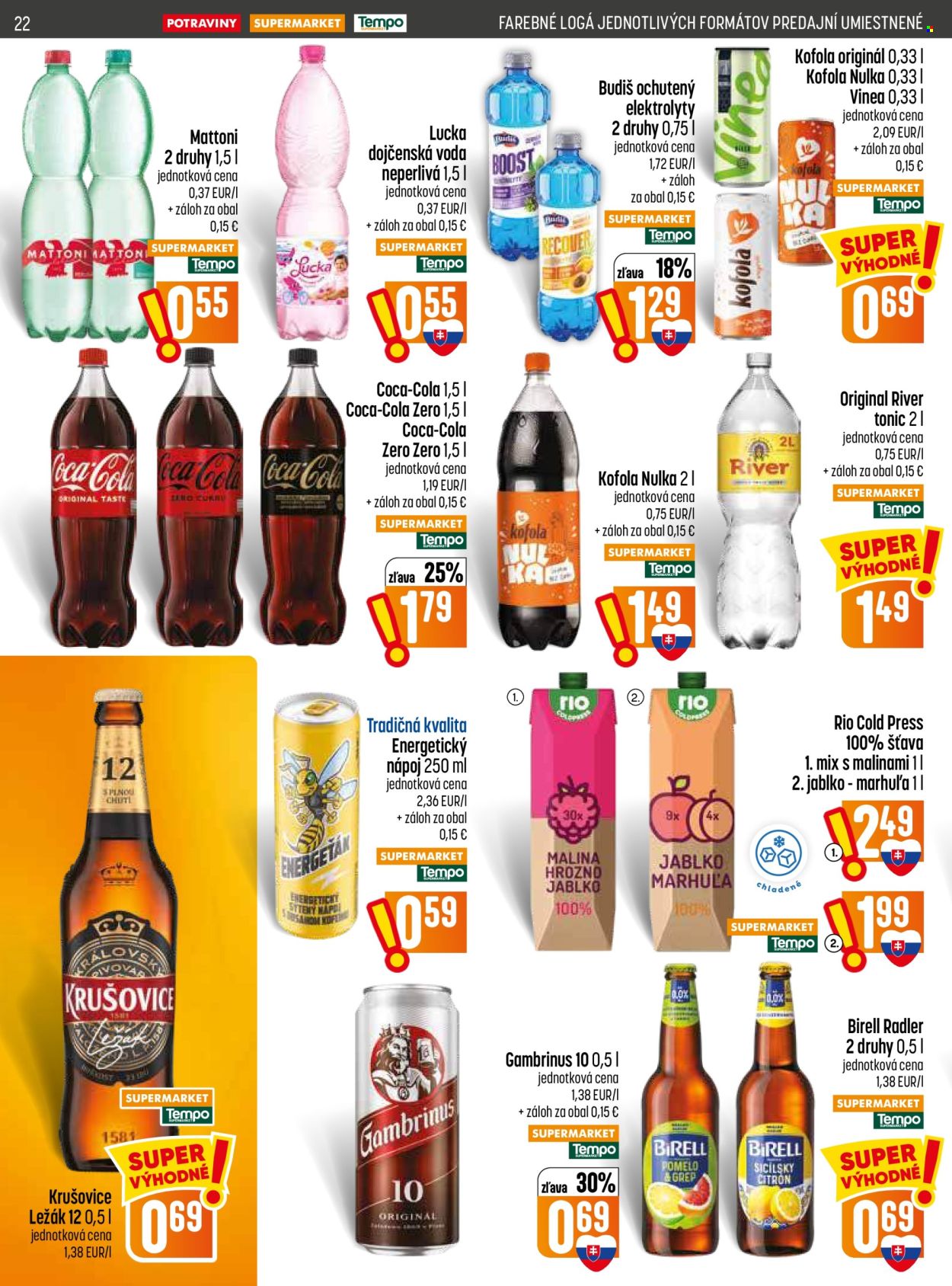 Leták COOP Jednota - 6.8.2026 - 12.8.2026. Strana 22